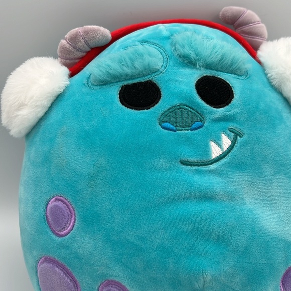 Squishmallow 10” Disney Monsters Inc Sulley Christmas Plush - Picture 2 of 6